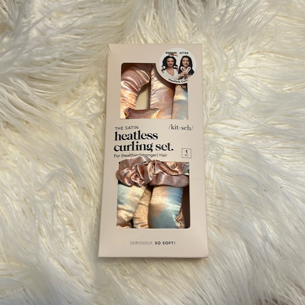 Kitsch heatless satin curling set